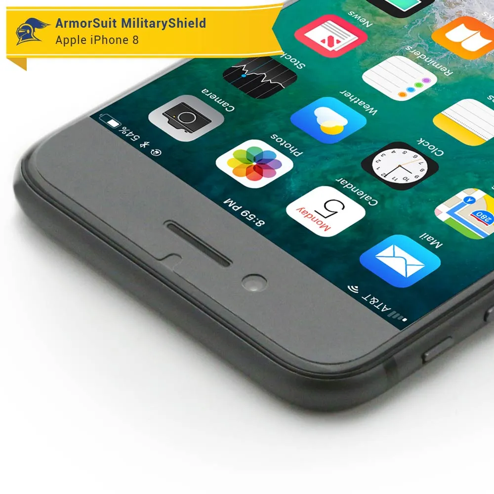 [2 pack] Apple iPhone 8 Plus Screen Protector (Full Coverage)