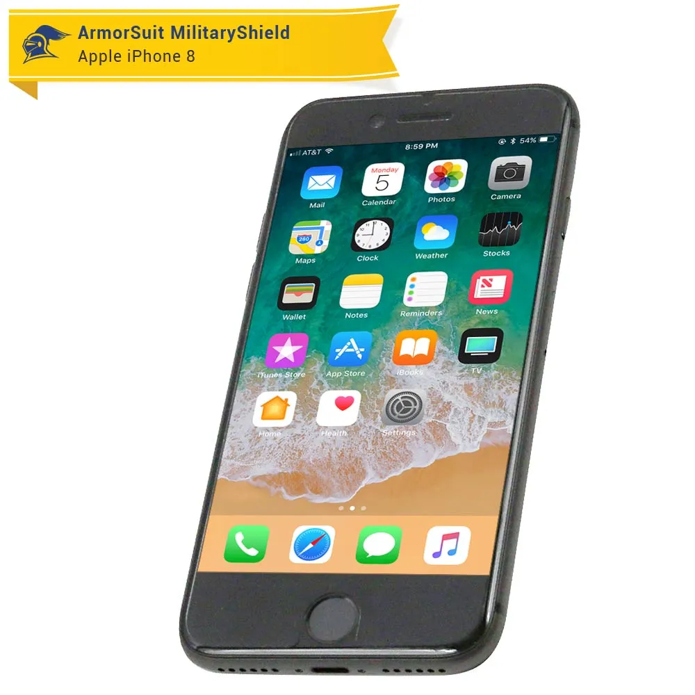 [2 pack] Apple iPhone 8 Plus Screen Protector (Full Coverage)