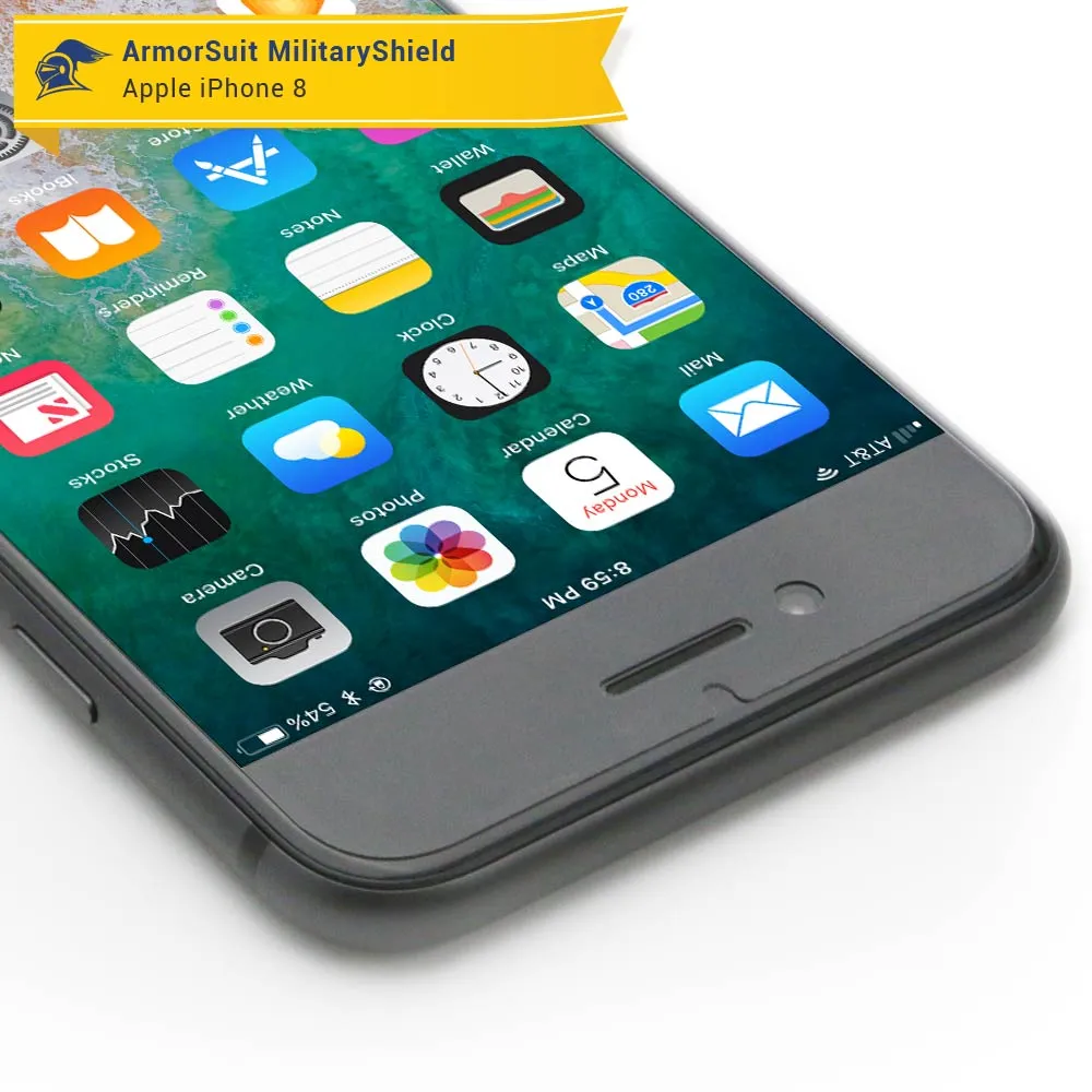 [2 pack] Apple iPhone 8 Plus Screen Protector (Full Coverage)
