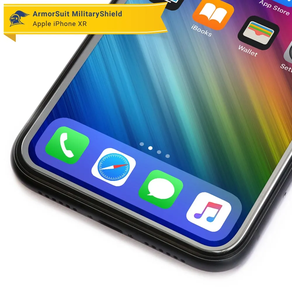 [2 Pack] Apple iPhone XR Full Coverage Screen Protector