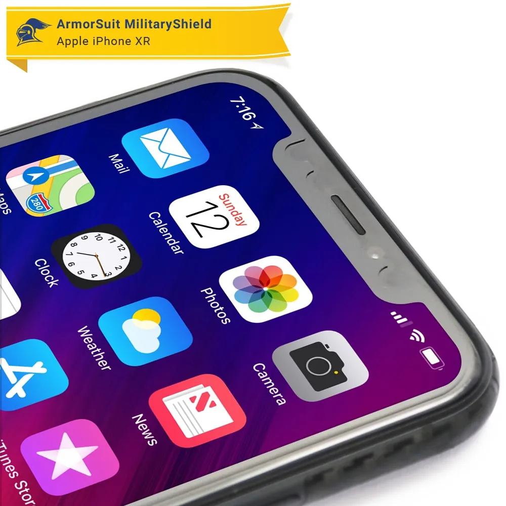 [2 Pack] Apple iPhone XR Full Coverage Screen Protector