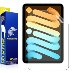 [2 Pack] ArmorSuit MilitaryShield Anti-Glare Screen Protector for Apple iPad Mini 7 and iPad Mini6 (2021) - Max Coverage Anti-Bubble Matte Film