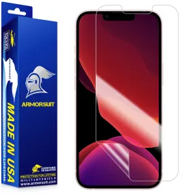 [2 Pack] ArmorSuit MilitaryShield Screen Protector Designed for Apple iPhone 13 Mini (2021) Max Coverage Anti-Bubble HD Clear Film