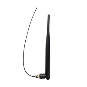 2.4G Antenna 3dBi Rubber Rod IPEX-1 High Gain for Equipment Cabinet Logistic Fleet Property Security Taxi Fleet TX2400-JZLW-15