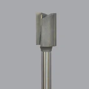 48-014, 0.5" Dia, 0.75" LOC, 0.25" Shank Dia, 2.12" OAL, Two Flute Router Bit