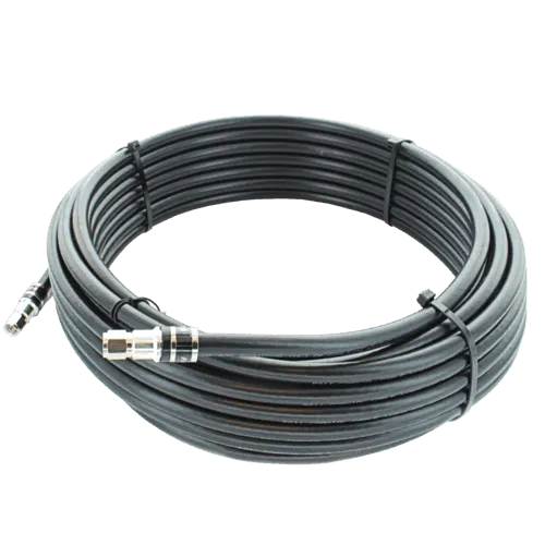 50 ft. Black RG11 Low-Loss Coax (F Male to F Male)