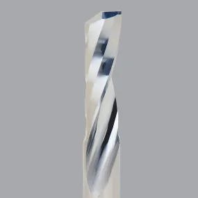 65-026, 0.25" Dia, 1.25" LOC, 0.25" Shank Dia, 3" OAL, Single Flute Router Bit
