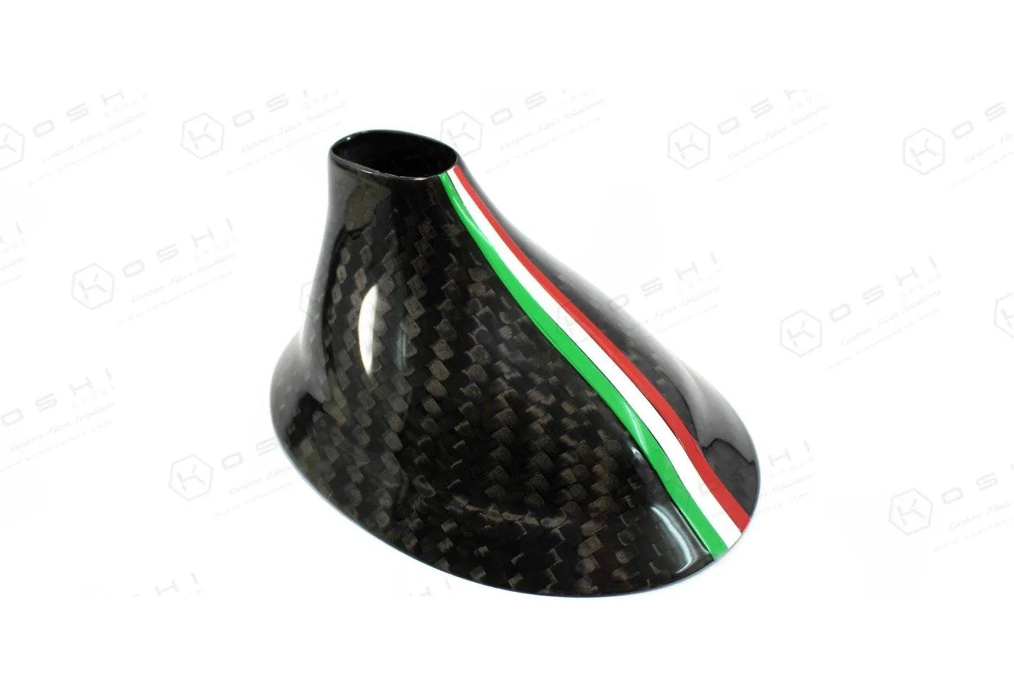 Abarth 500 New Version Antenna Cover - Carbon Fibre