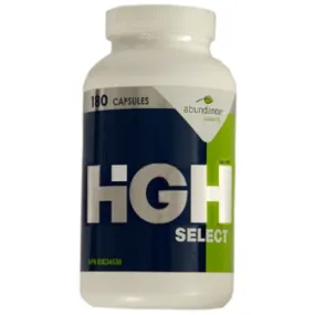 Abundance Naturally HGH Select Growth Hormone, 180 Capsules