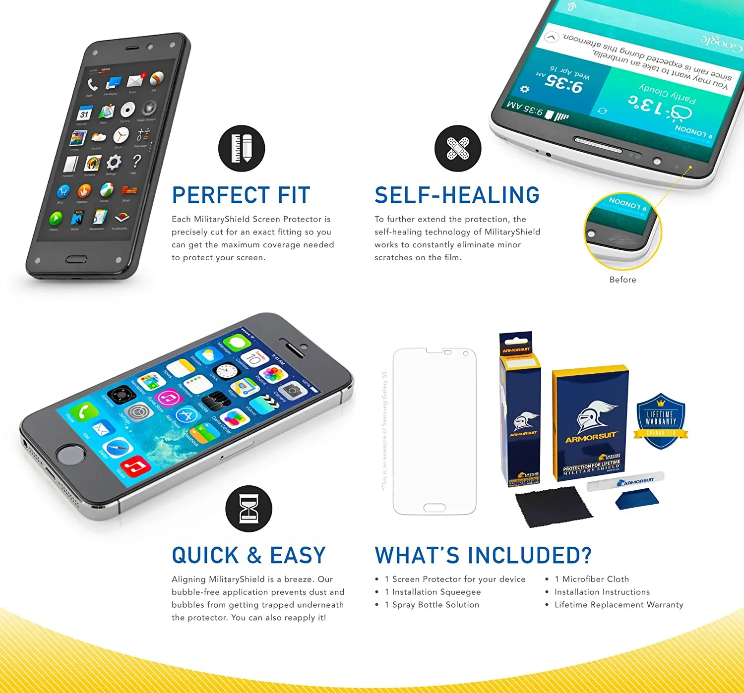 Amazon Fire Max 11 (2023) Screen protector Max Coverage Anti-Bubble HD Clear Film