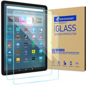 Amazon Fire Max 11 (2023) Tempered Glass Max Coverage HD Clear Shield