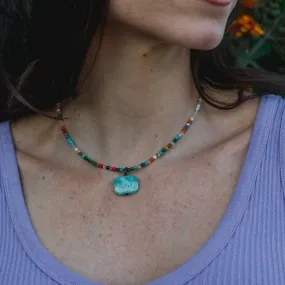 Amazonite Traveler Necklace