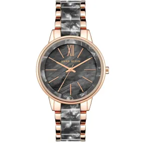 Anne Klein Acetate Bracelet Ladies Watch AK/1412GYRG