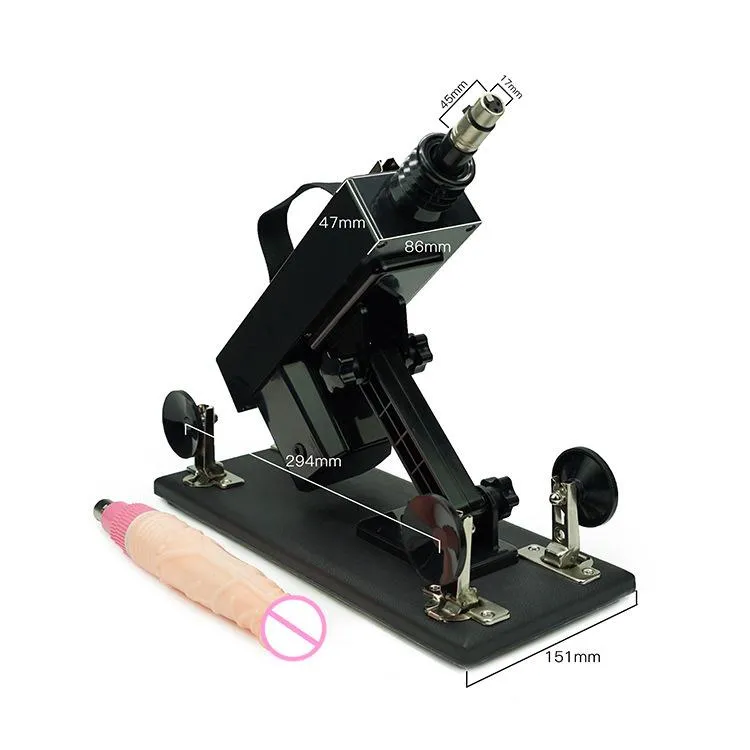 Automatic Sex Machine with 5 Dildo attachments and extenders