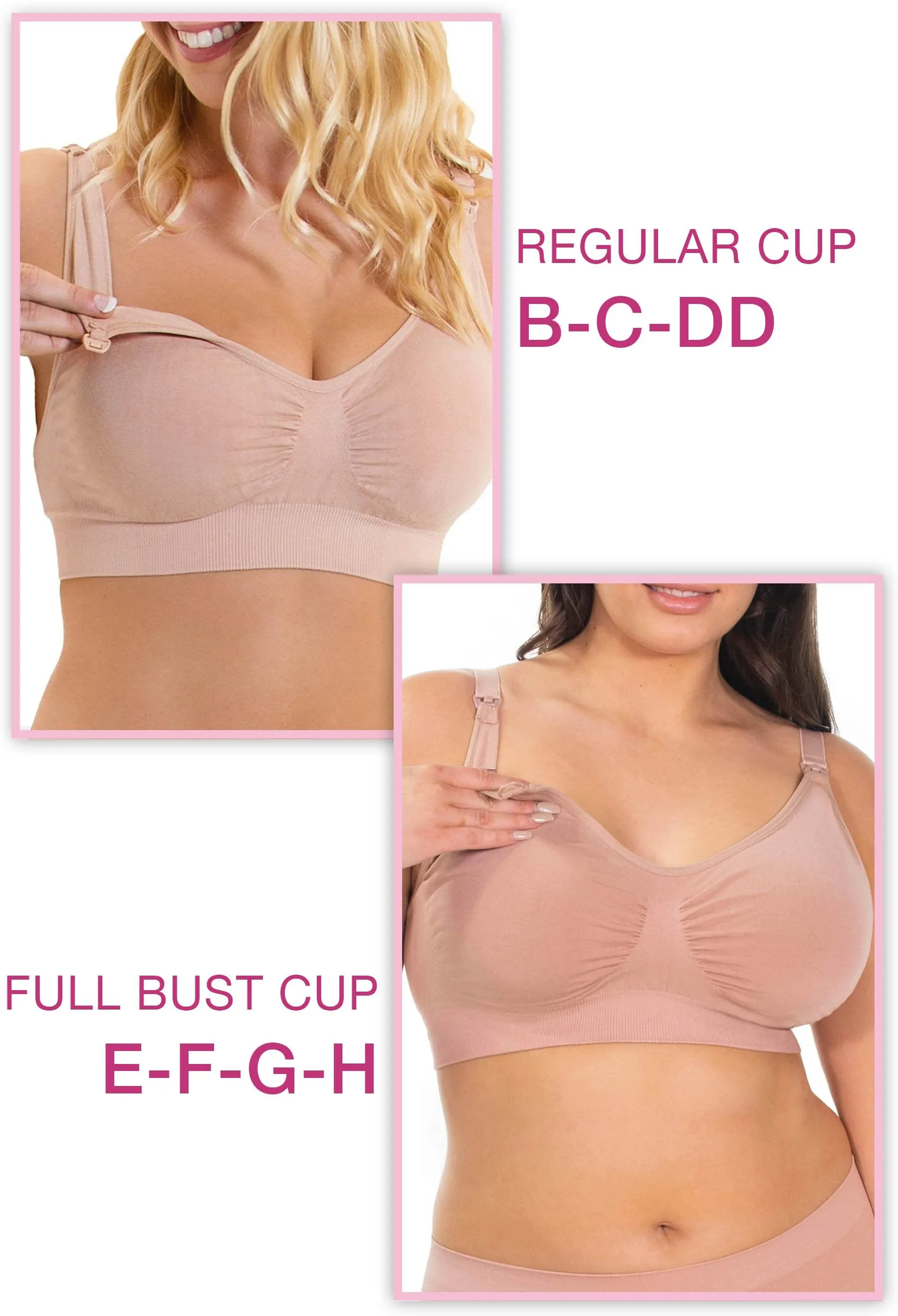 Bamboo Full Bust Nursing Bra