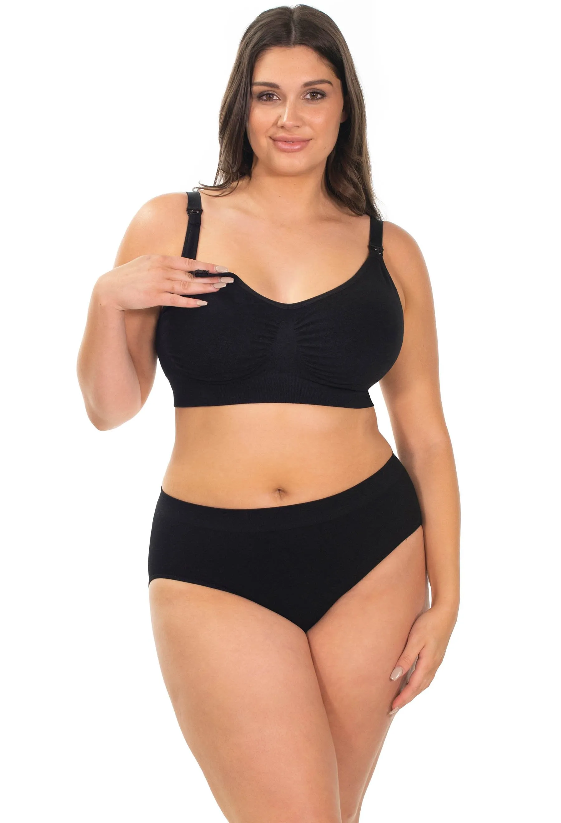 Bamboo Full Bust Nursing Bra