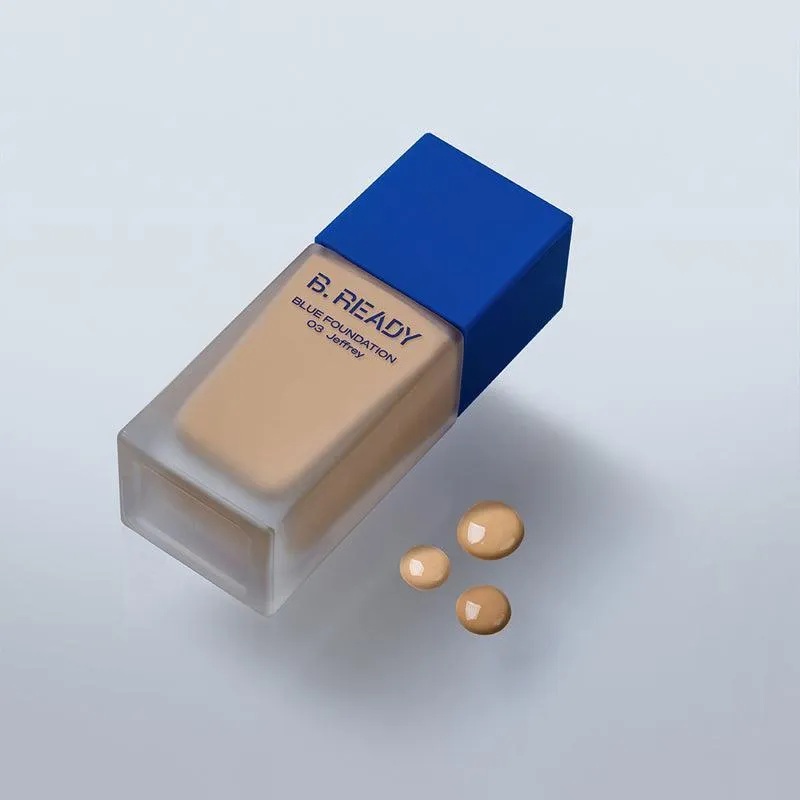 [BE READY] Blue Foundation (5 Colors) SPF 27  PA   35ml