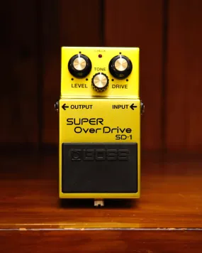 Boss SD-1-B50A Limited Edition 50th Anniversary Super Overdrive