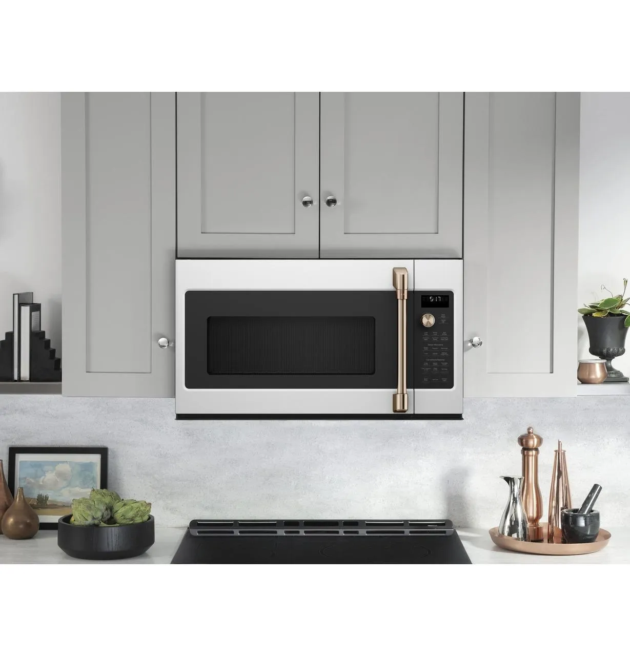 Cafe Caf(eback)™ 1.7 Cu. Ft. Convection Over-the-Range Microwave Oven