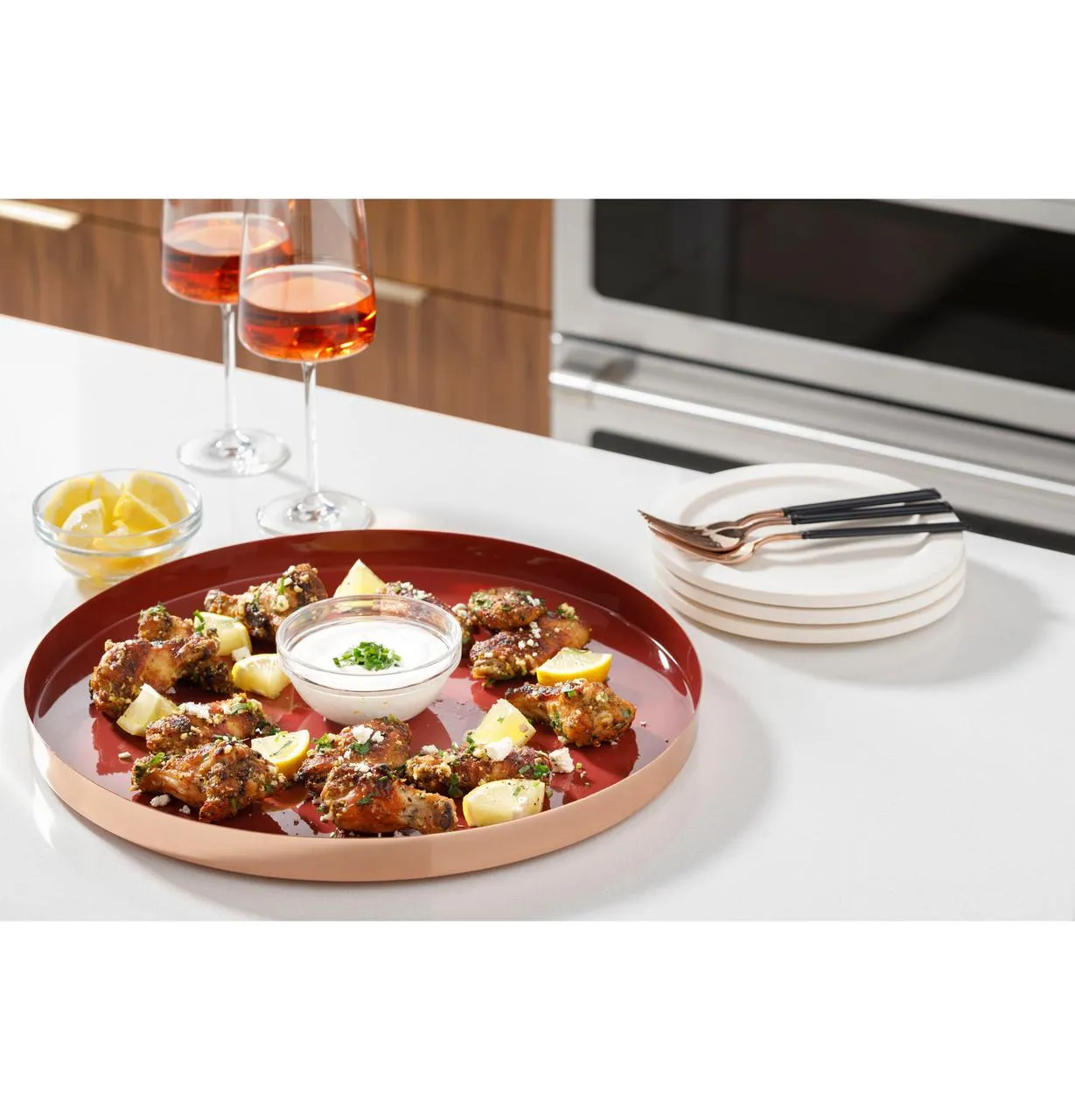 Cafe CVM517P2RS1 Caf(eback)™ 1.7 Cu. Ft. Convection Over-the-Range Microwave Oven
