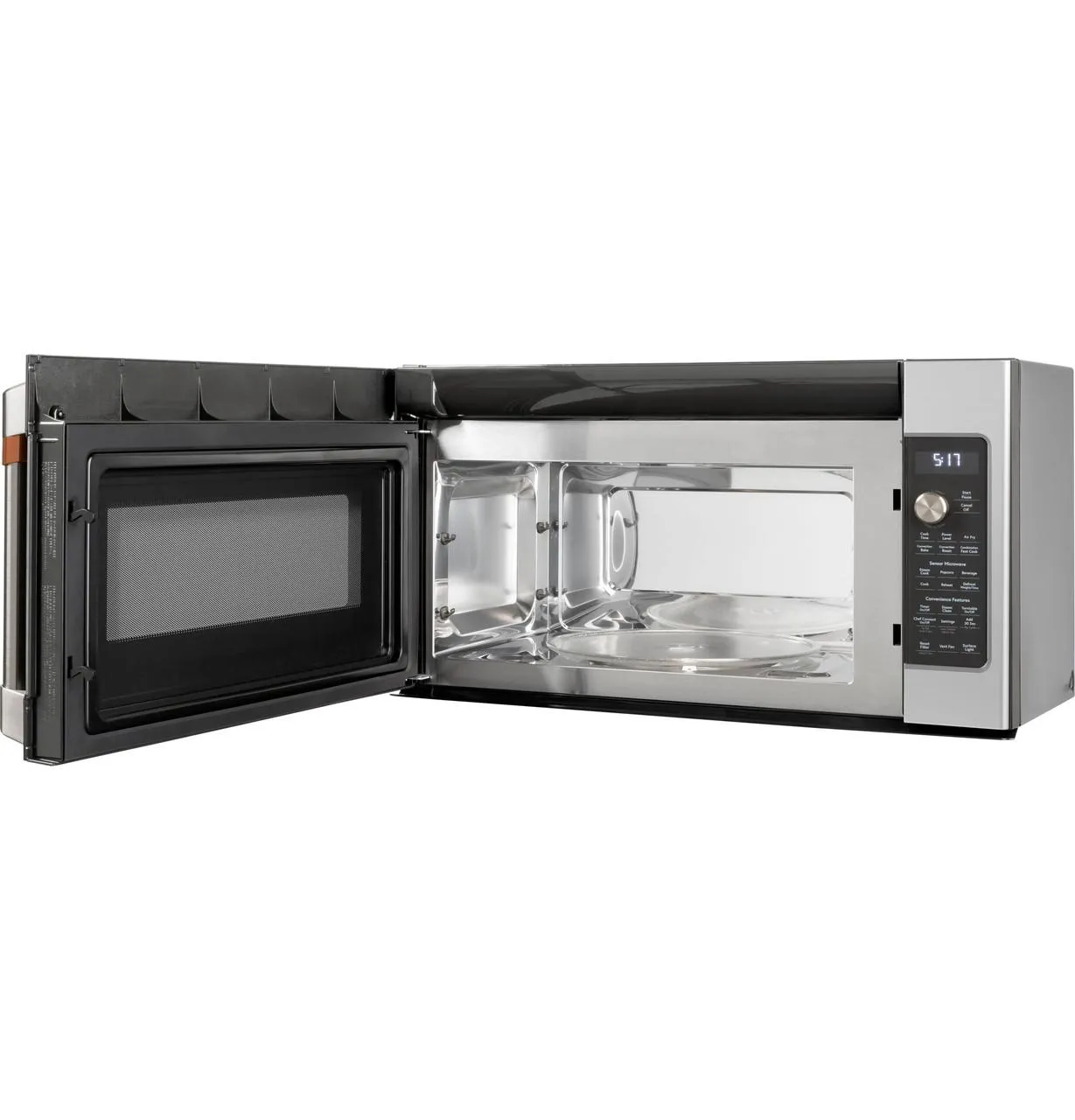 Cafe CVM517P2RS1 Caf(eback)™ 1.7 Cu. Ft. Convection Over-the-Range Microwave Oven