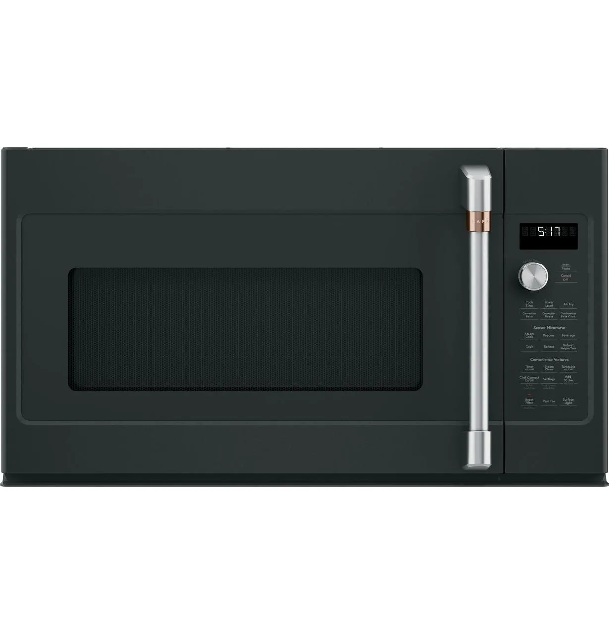 Cafe CVM517P3RD1 Caf(eback)™ 1.7 Cu. Ft. Convection Over-the-Range Microwave Oven