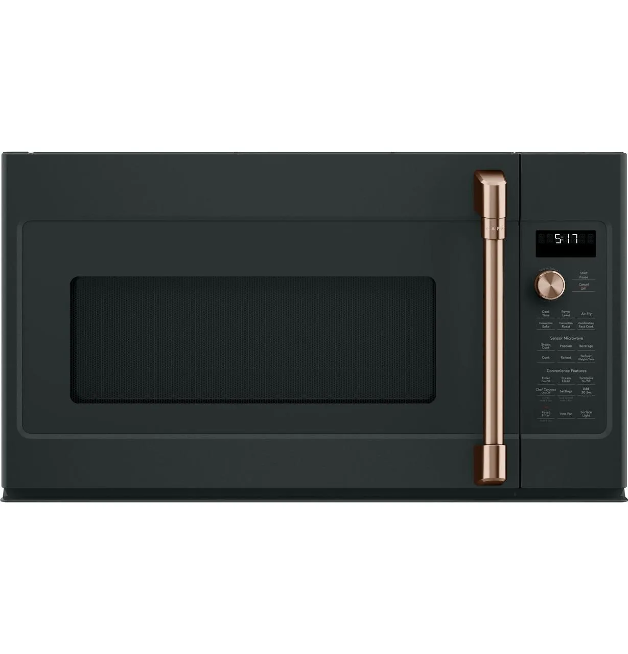 Cafe CVM517P3RD1 Caf(eback)™ 1.7 Cu. Ft. Convection Over-the-Range Microwave Oven