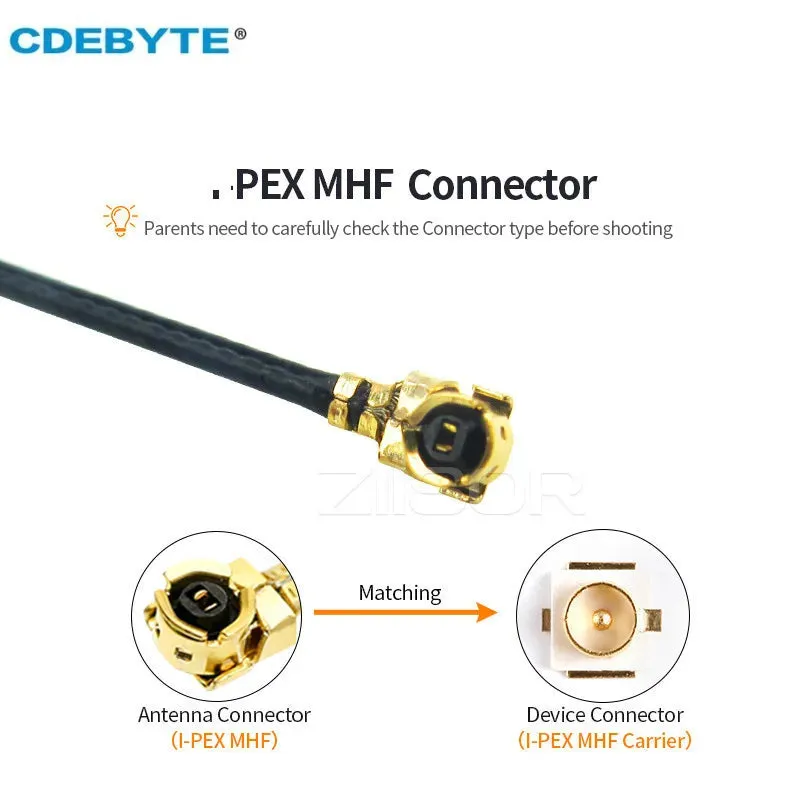 CDEBYTE TX433-FPC-2906 433MHz PCB Antenna FPC Antenna Series Build in Antenna  Omnidirectional 2-3dbi Lora IPEX IPX Antenna