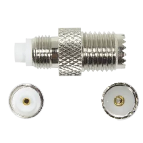 Connector FME-Female to Mini-UHF Female