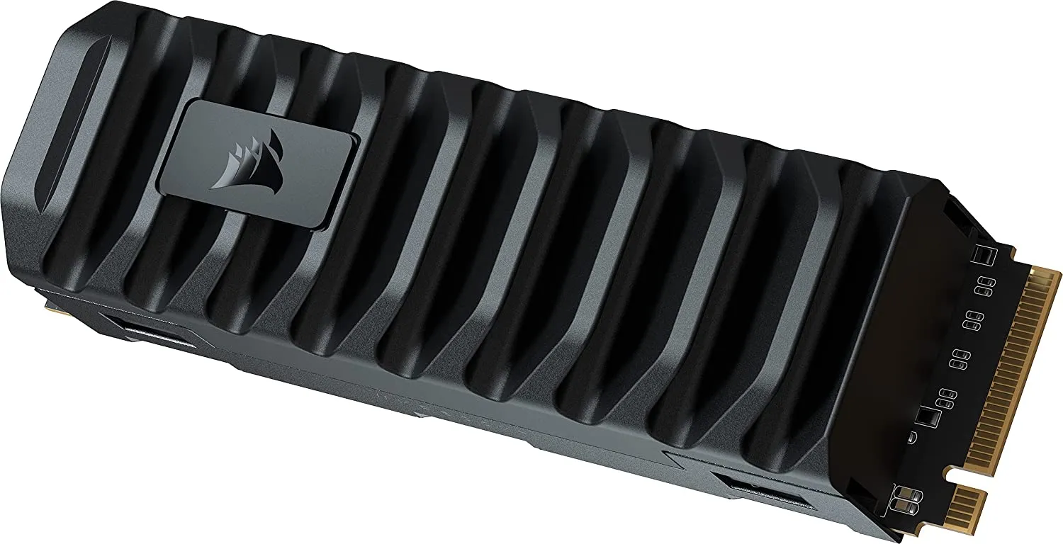 CORSAIR MP600 Pro XT 1TB Gen4 PCIe x4 NVMe M.2 SSD – High-Density TLC NAND Aluminum Heatspreader
