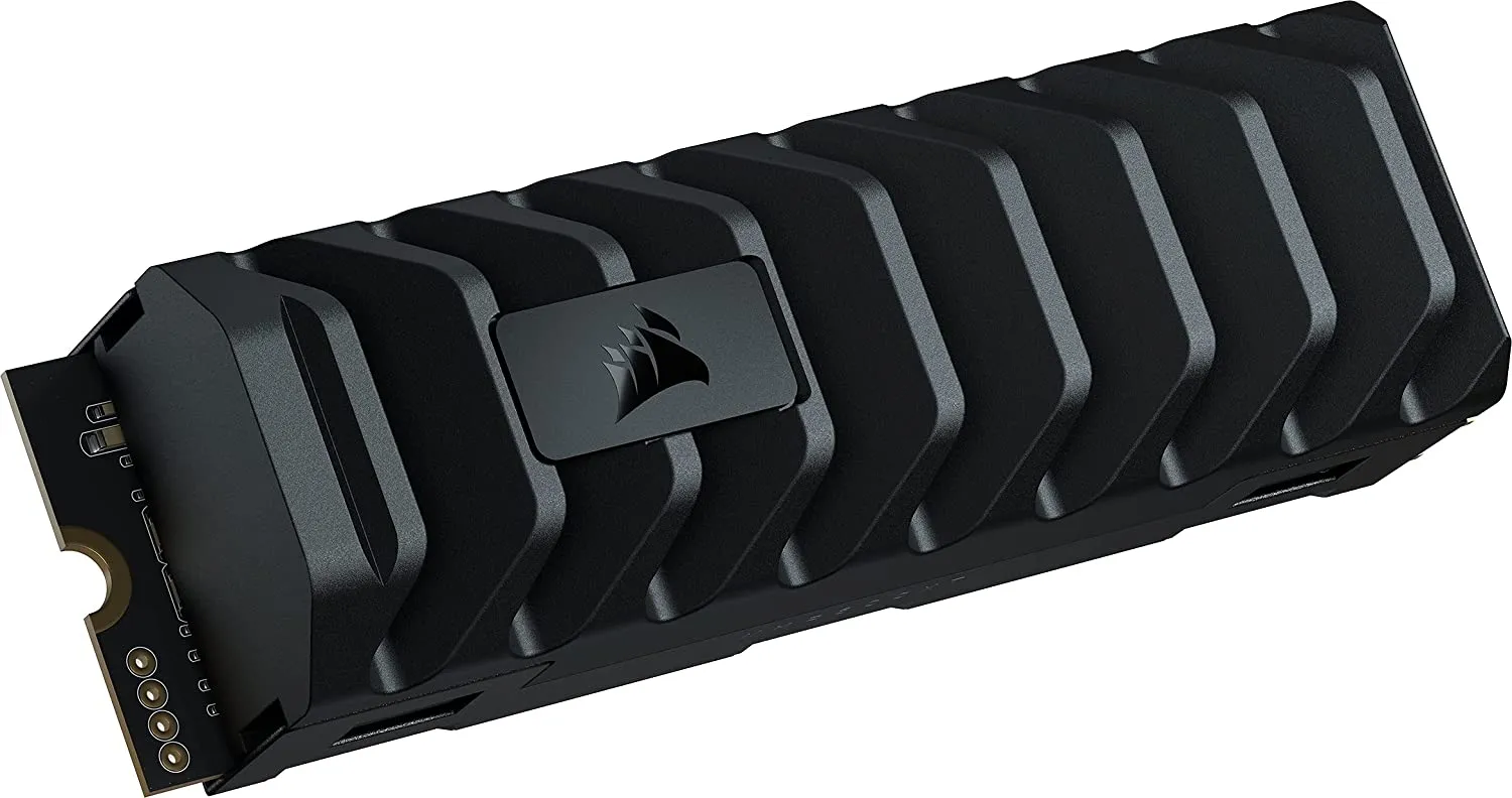 CORSAIR MP600 Pro XT 1TB Gen4 PCIe x4 NVMe M.2 SSD – High-Density TLC NAND Aluminum Heatspreader