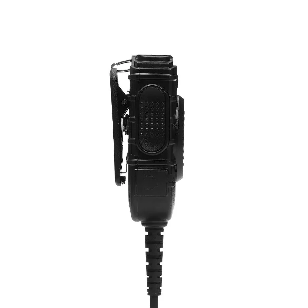 Dual PTT Speaker Microphone, 3.5mm Port, Harris XL200P
