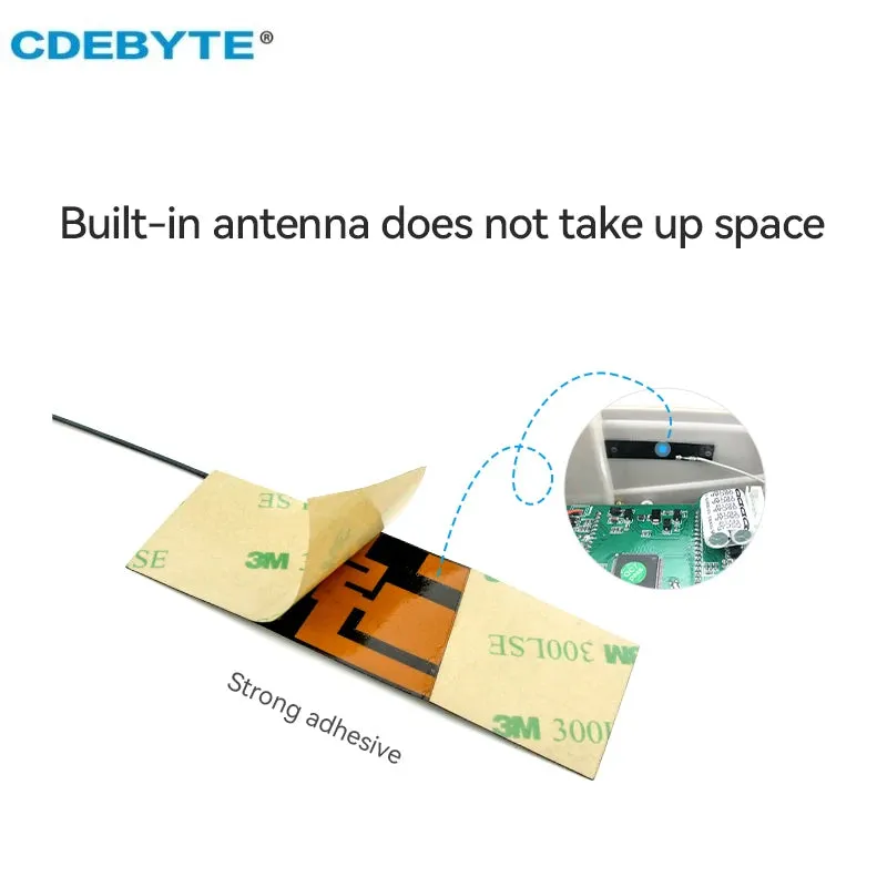Ebyte TXGN-FPC-3407 4G FPC Antenna CDEBYTE Build-in Antenna Support WCDMA/LET/DTU/4G/5G 826~960 MHz 1710~2170 MHz IPEX Interface