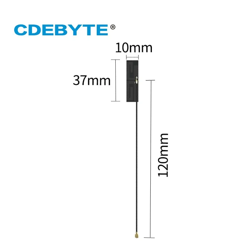 Ebyte TXWF-FPC-3710 2.4GHz 5.8GHz FPC Built-in Antenna 2dBi 50Ω 2W IPEX Interface