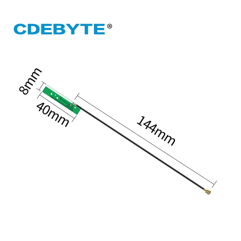 Ebyte TXWF-PCB-4008 2.4GHz 5.8GHz PCB Built-in Antenna 2dBi 50Ω 2W IPEX-1 Interface