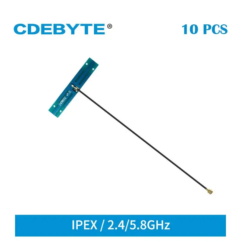 Ebyte TXWF-PCB-5109 2.4GHz 5.8GHz PCB Built-in Antenna 2dBi 50Ω 2W IPEX-1 Interface