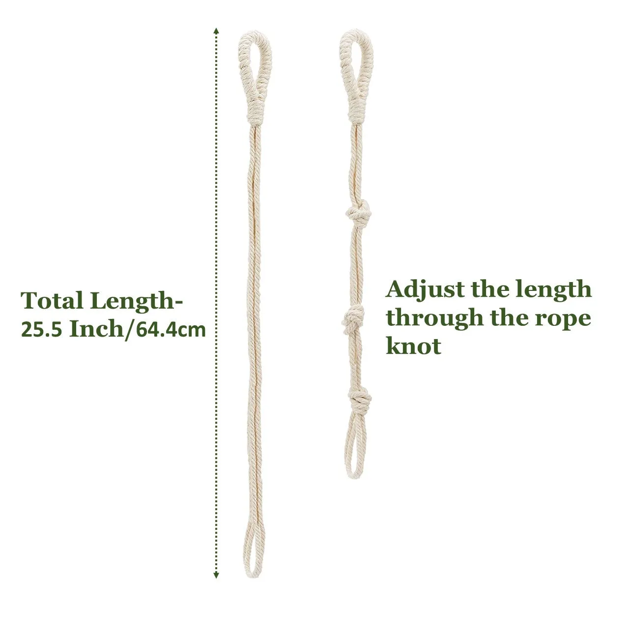 Ecofynd Macrame Plant Hanger Extender Rope