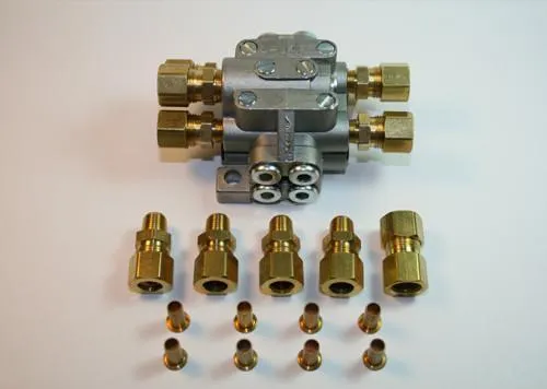 Electro-Luber™ - Distribution Block Kits: #2PDBKIT, #4PDBKIT, #6PDBKIT, #8PDBKIT