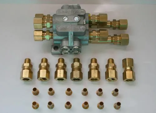 Electro-Luber™ - Distribution Block Kits: #2PDBKIT, #4PDBKIT, #6PDBKIT, #8PDBKIT