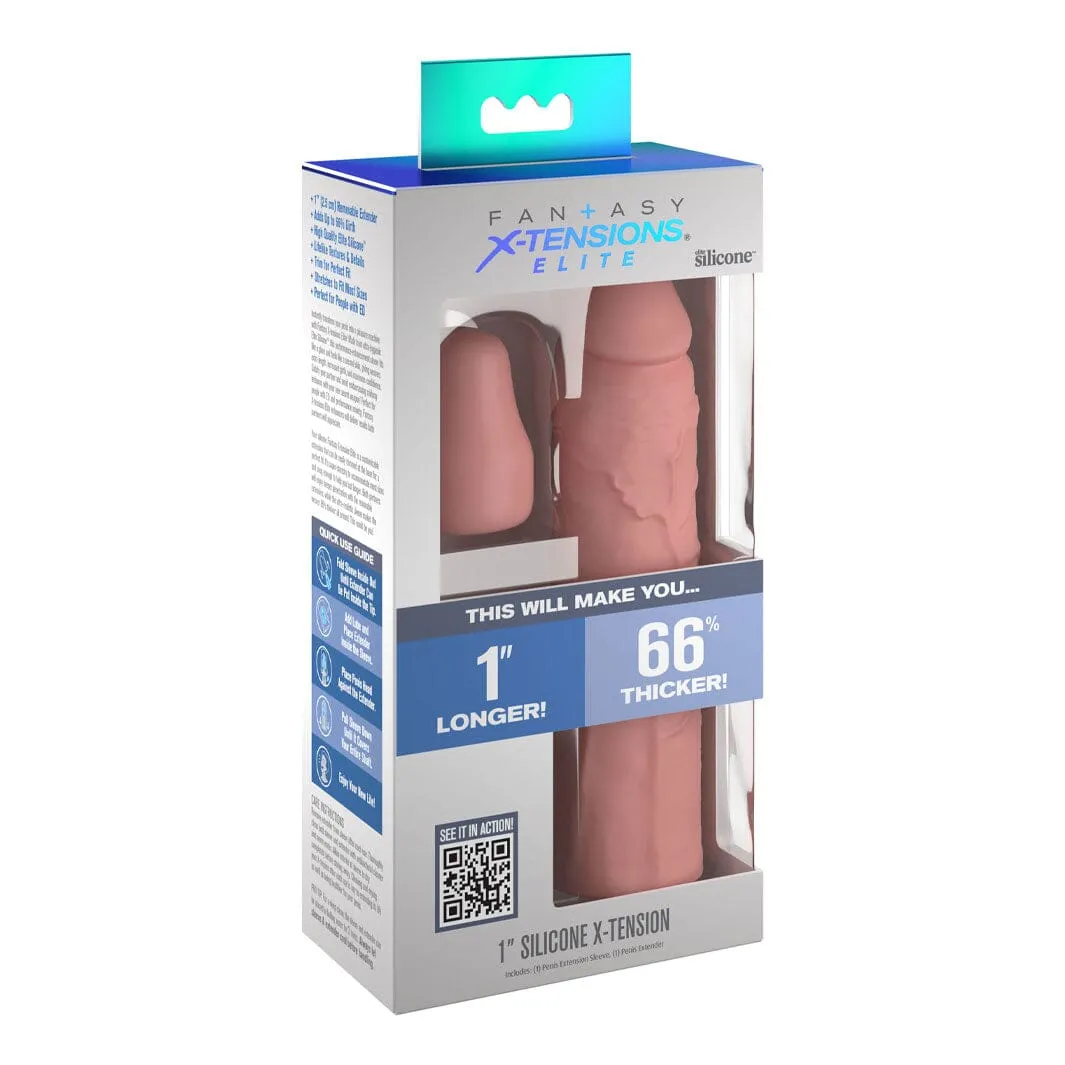 Fantasy X-Tensions Elite 7 In. Sleeve With 1 In. Plug