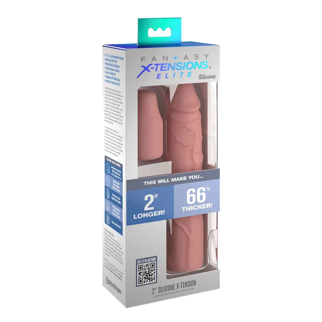 Fantasy X-Tensions Elite 8 In. Sleeve With 2 In. Plug
