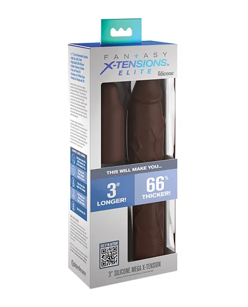 Fantasy X-tensions Elite 9 Inch Sleeve With 3 Inch Plug