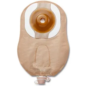 Hollister 84898 Premier One-Piece Urostomy Pouch, Flextend Convex Skin Barrier With Tape, Belt Tabs, Ultra-Clear Pouch Length 9" (23cm), Pre-Cut Opening 1-1/2" (38mm)