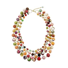 Kantha Karita Multi Strand Necklace