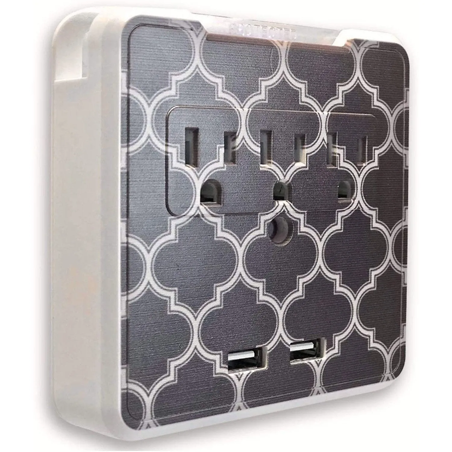 Kelvin Glamsockets - Decorative Wall Mount Surge Protector