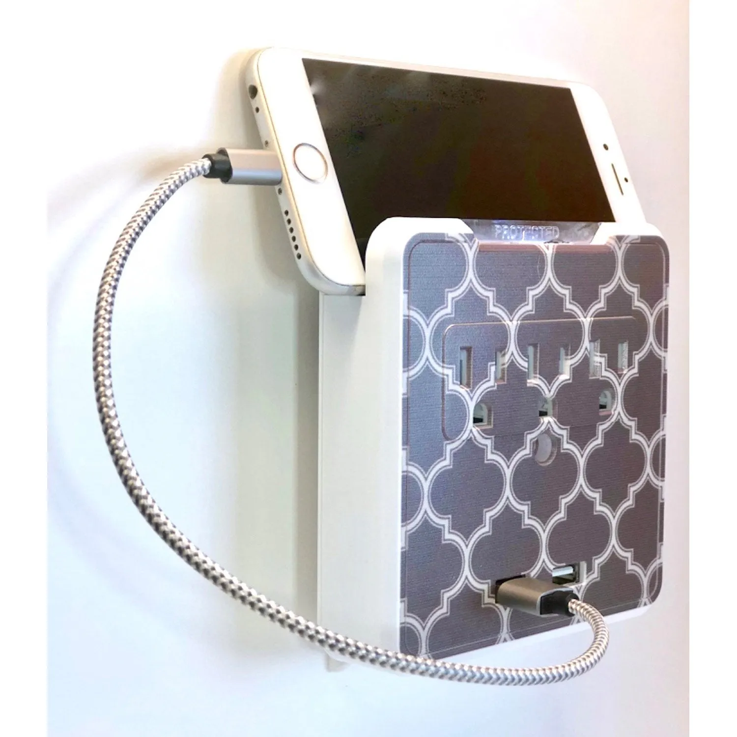 Kelvin Glamsockets - Decorative Wall Mount Surge Protector