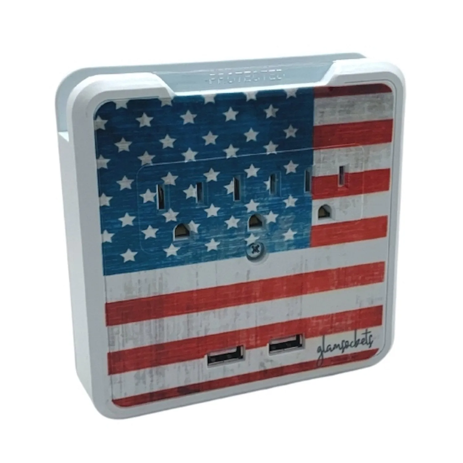 Kelvin Glamsockets - Decorative Wall Mount Surge Protector