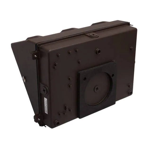LED NICOR OWG3080MV50BZ WALLPACK 80 Watt 5K in BRONZE- 10,659 Lumens