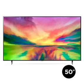 LG 50QNED80URA | Téléviseur intelligent 50" QNED 4K - NanoCell à points quantiques - Série QNED80URA - HDR - Processeur a7 AI Gen6 4K - Noir