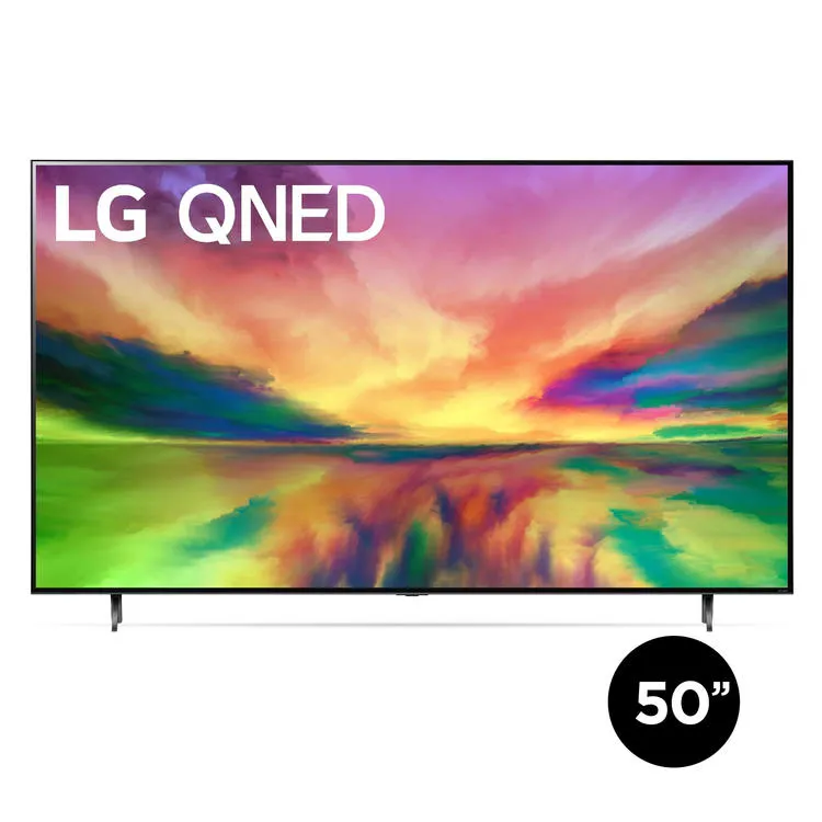 LG 50QNED80URA | Téléviseur intelligent 50" QNED 4K - NanoCell à points quantiques - Série QNED80URA - HDR - Processeur a7 AI Gen6 4K - Noir
